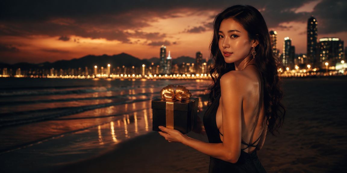 Người dùng xem kèo bóng đá tại bãi biển Đà Nẵng trên điện thoại