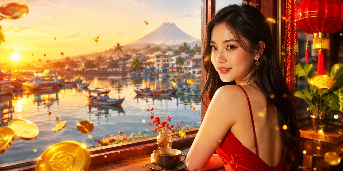 Người chơi slot game trên điện thoại tại Mũi Né với ly cà phê bên cạnh